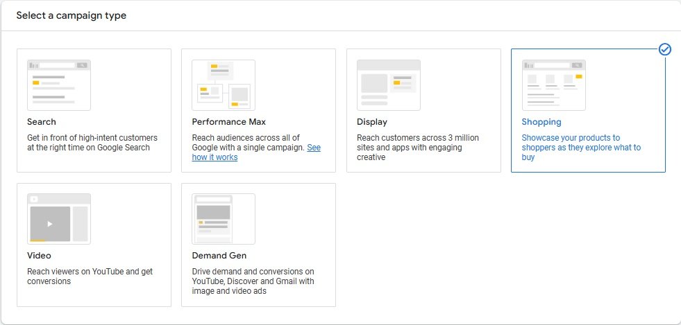 Google Ads Shopping Campaigns