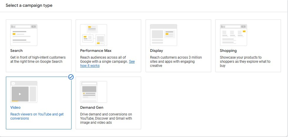 Google Ads Video Campaigns